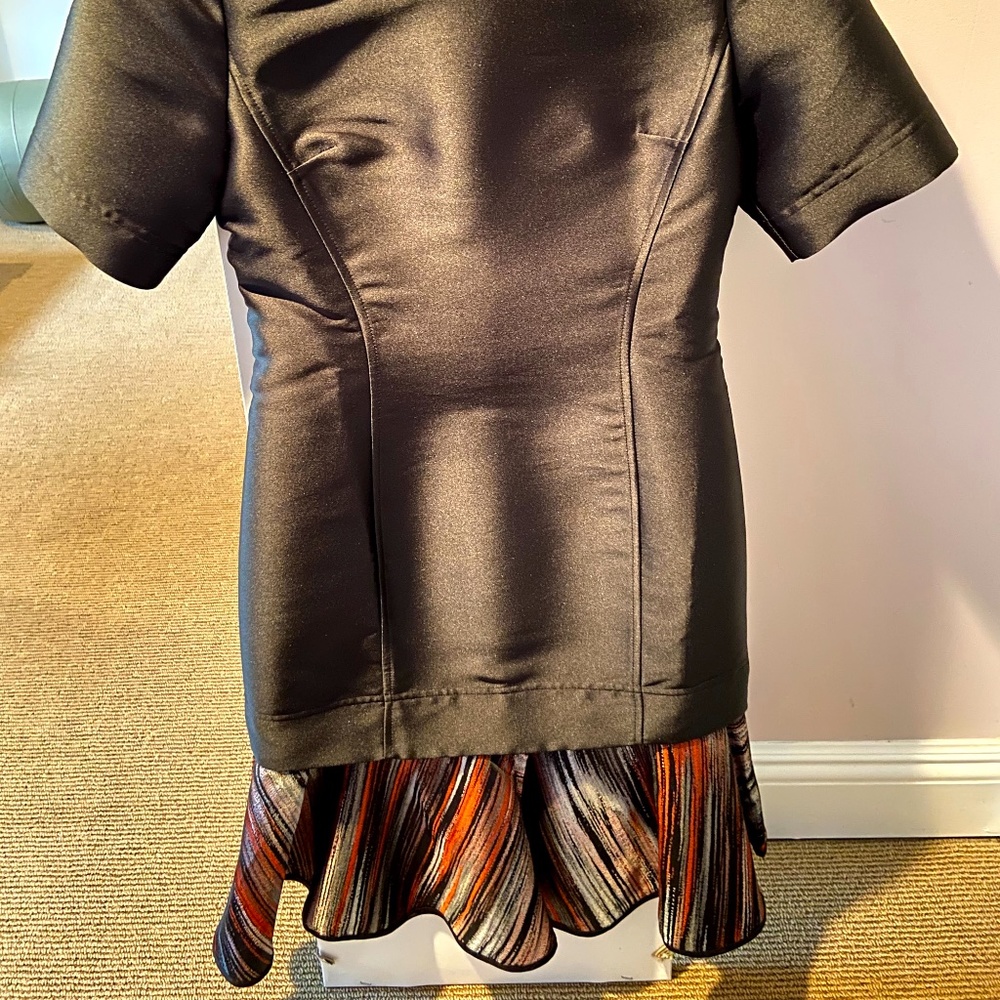 OSTWALD HELGASON black special occasion dress